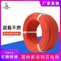 阻燃耐火家裝B1級C-BRA超載不燃礦物絕緣電線 國標