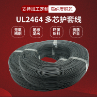 UL2464美規多芯護套電源線2芯3芯4芯8芯10芯PVC電子線信號控制線
