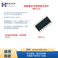 M611a 較遠(yuǎn)距離125K ID卡讀卡芯片